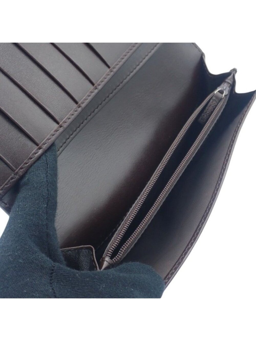 Gucci Guccissima Wallet Leather Brown - Picture 10 of 14